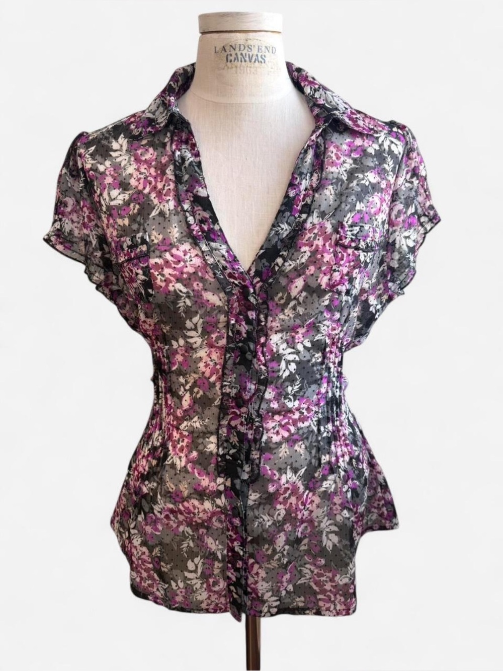 Candie’s Floral Blouse
